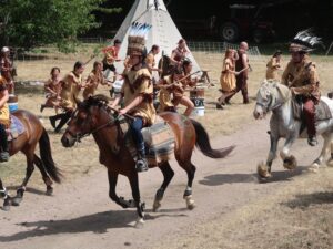 Au parc des Combes, les indiens sont sur le sentier de la guerre !